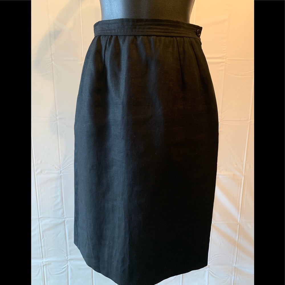 Valentino Miss V Neimen Marcus Black Skirt